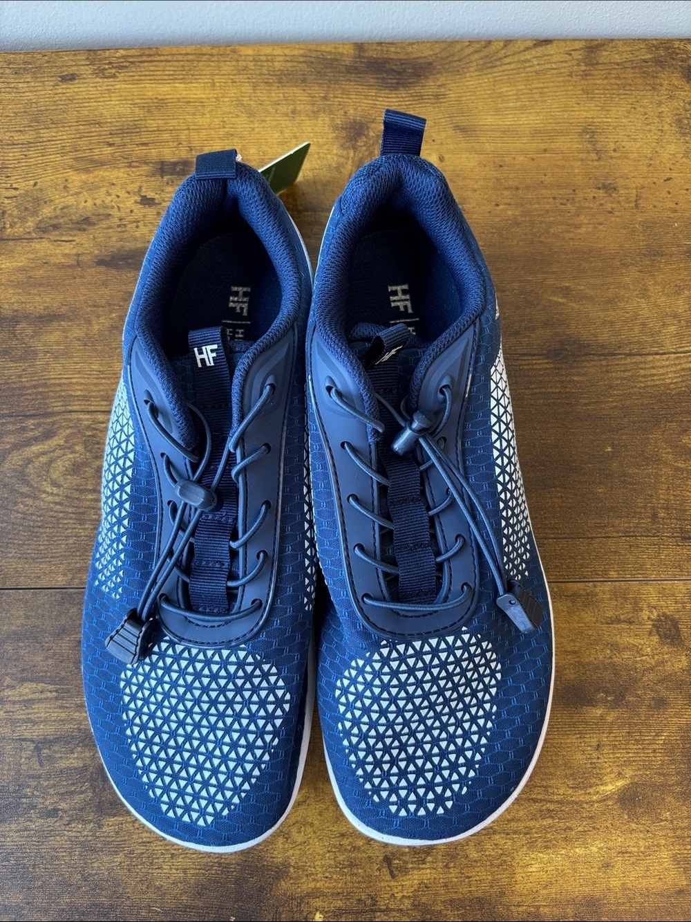 Hike Navy Athletic Shoes - Lightweight Everyday Trainer - Picture 4 of 10